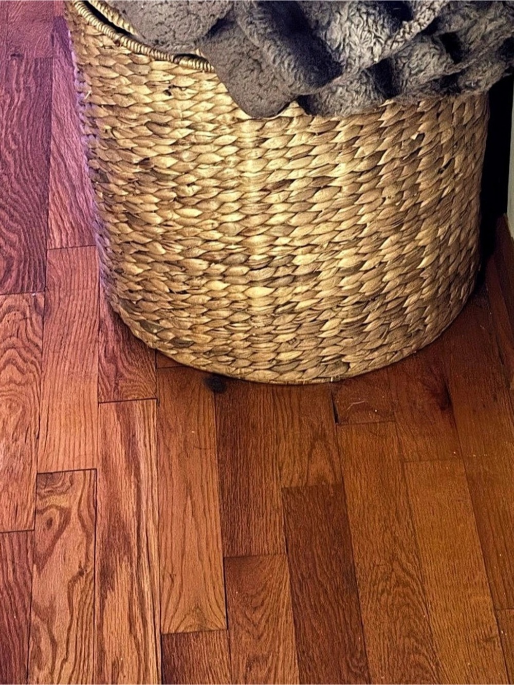 Woven Basket in Brown